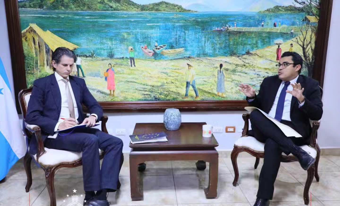 Honduras y Unión Europea revisan proyectos de financiamiento, cooperación e inversión en el país
